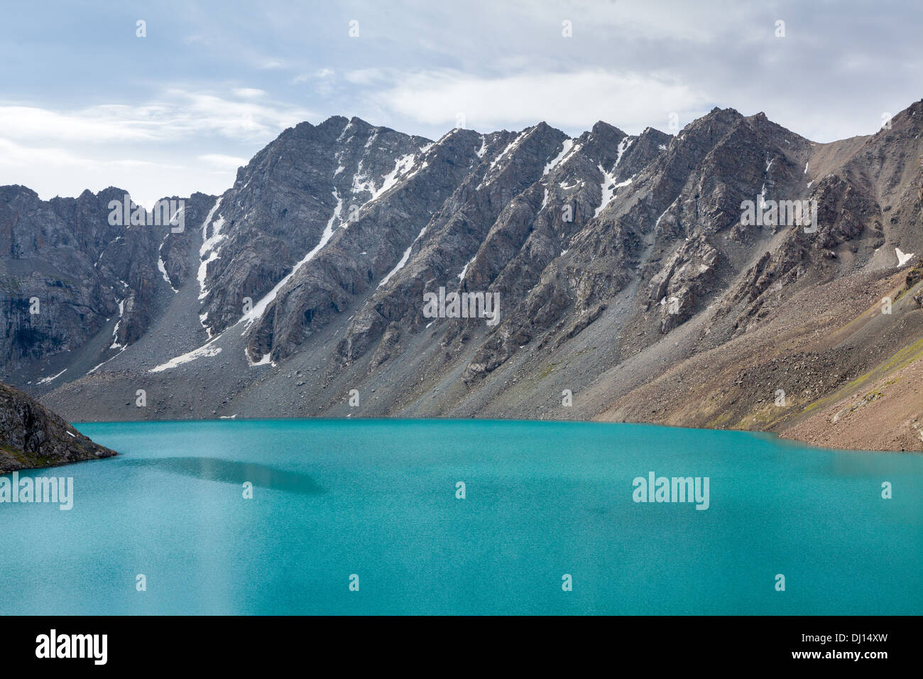 Lago Ala-Kul in Kyrhyzstan Foto Stock