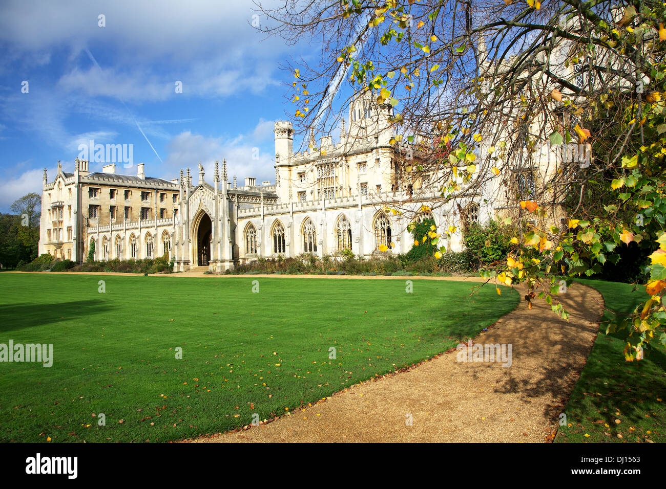 Nuovo tribunale, St John's College di Cambridge Foto Stock