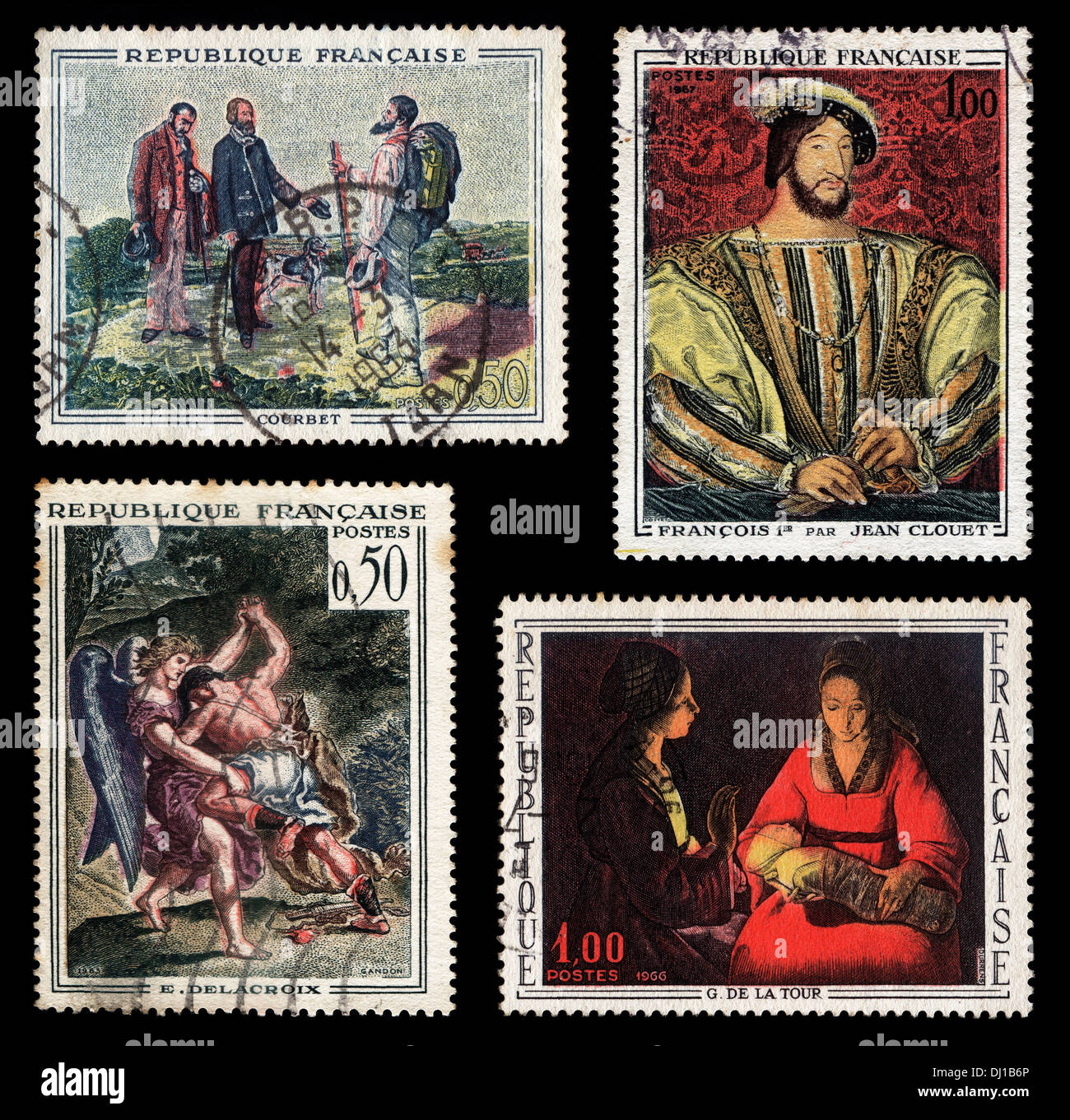 Postes Francia Foto Stock