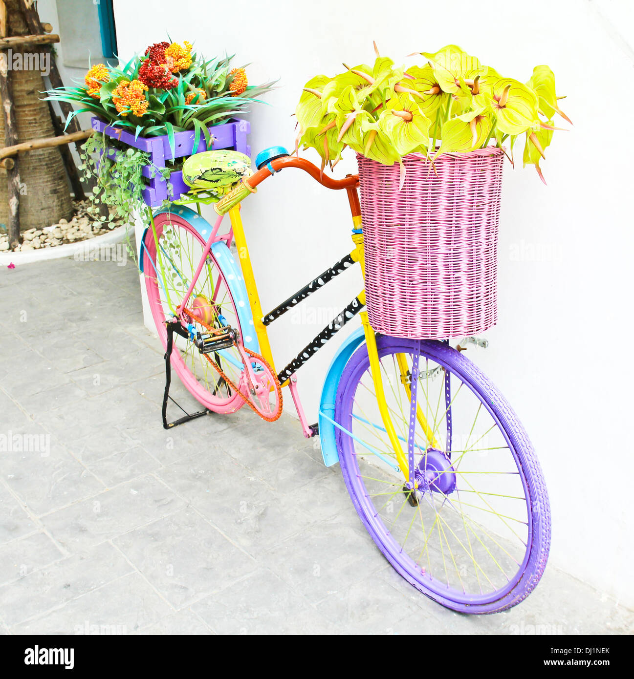 Decorazione della bicicletta immagini e fotografie stock ad alta  risoluzione - Alamy