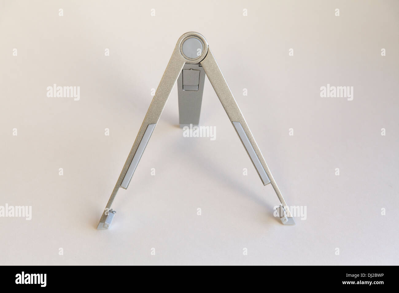 Supporto per ipad mobile video metallo plastica Foto Stock