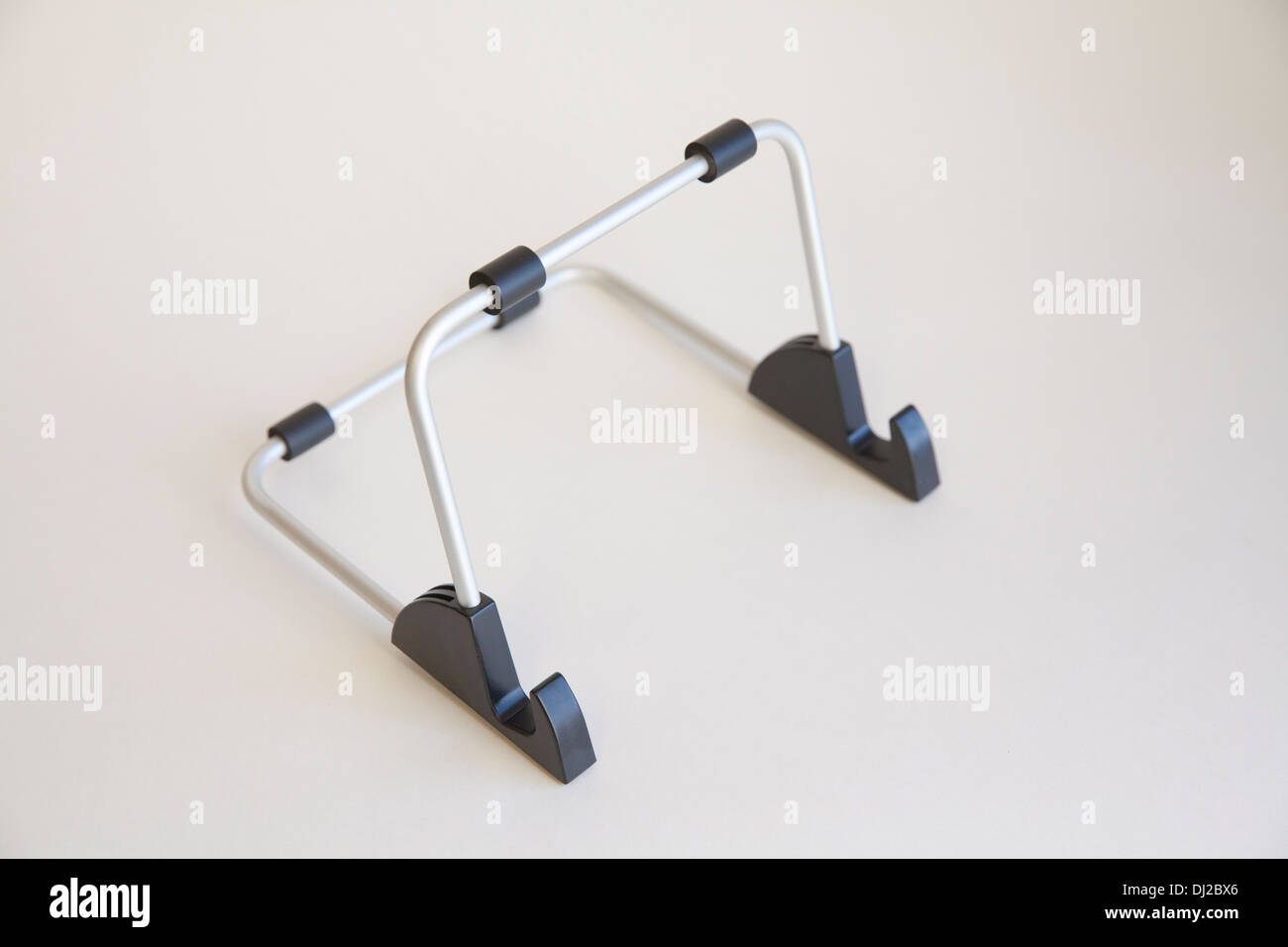 Supporto per ipad mobile video metallo plastica Foto Stock