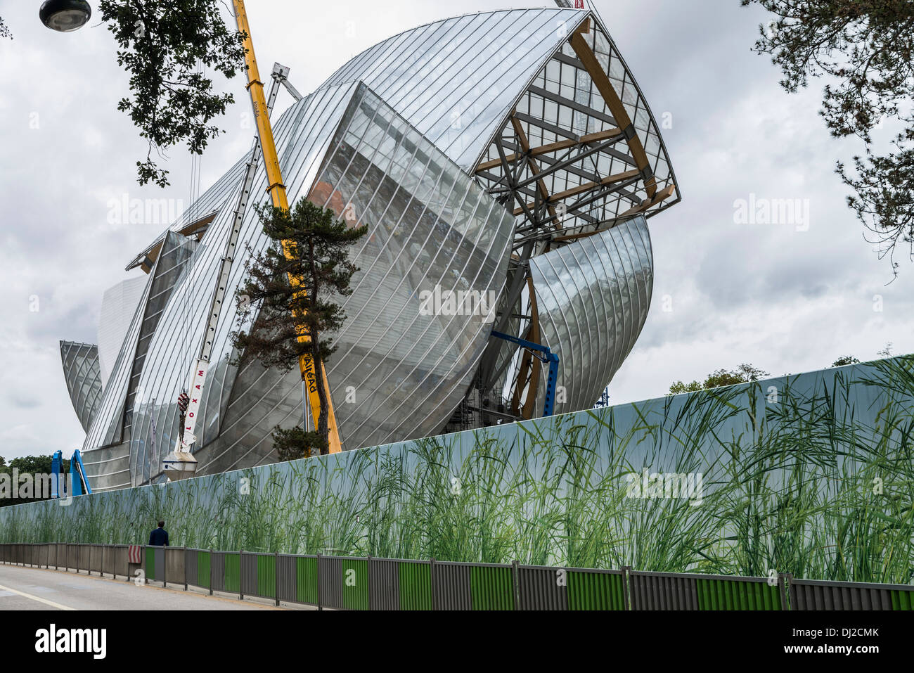 Fondation Louis Vuitton Bois de Boulogne Paris Foto Stock