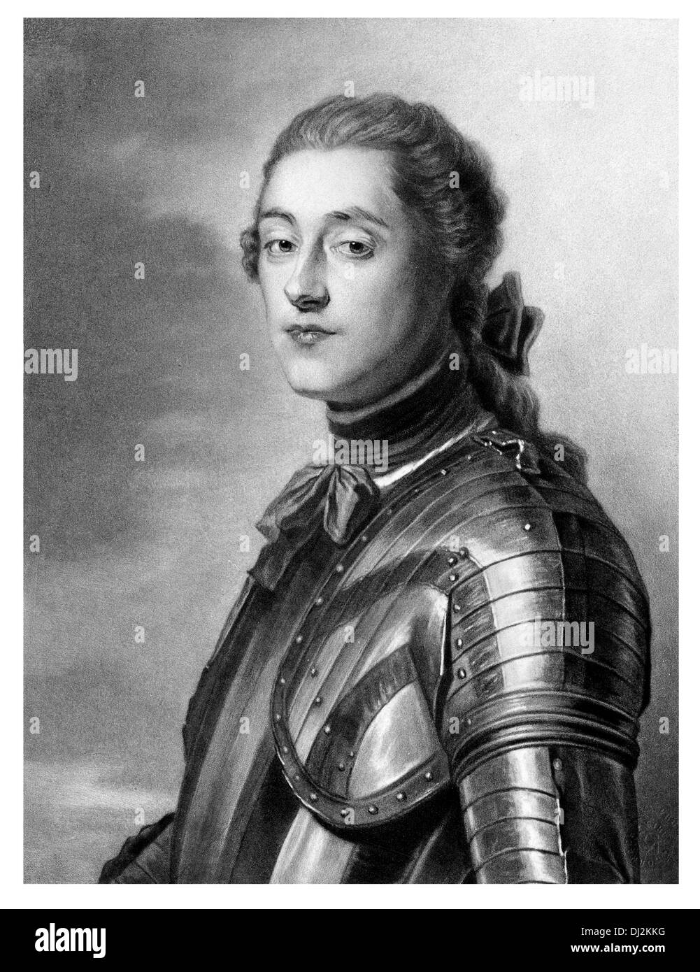 Marc Antoine René de Voyer, marchese de Paulmy e terzo Marchese d'Argenson (1757) (22 novembre 1722, Valenciennes - 13 agosto 1787 Foto Stock