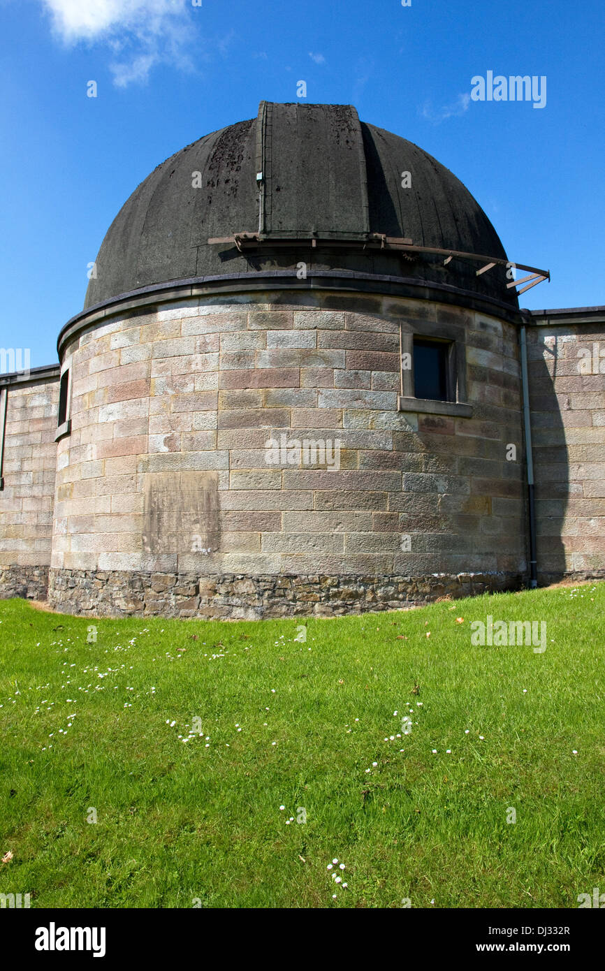 Osservatorio di Stonyhurst e stazione meteo a Stonyhurst College, Ribble Valley, Lancashire, Inghilterra. Regno Unito. Costruito nel 1866. Foto Stock