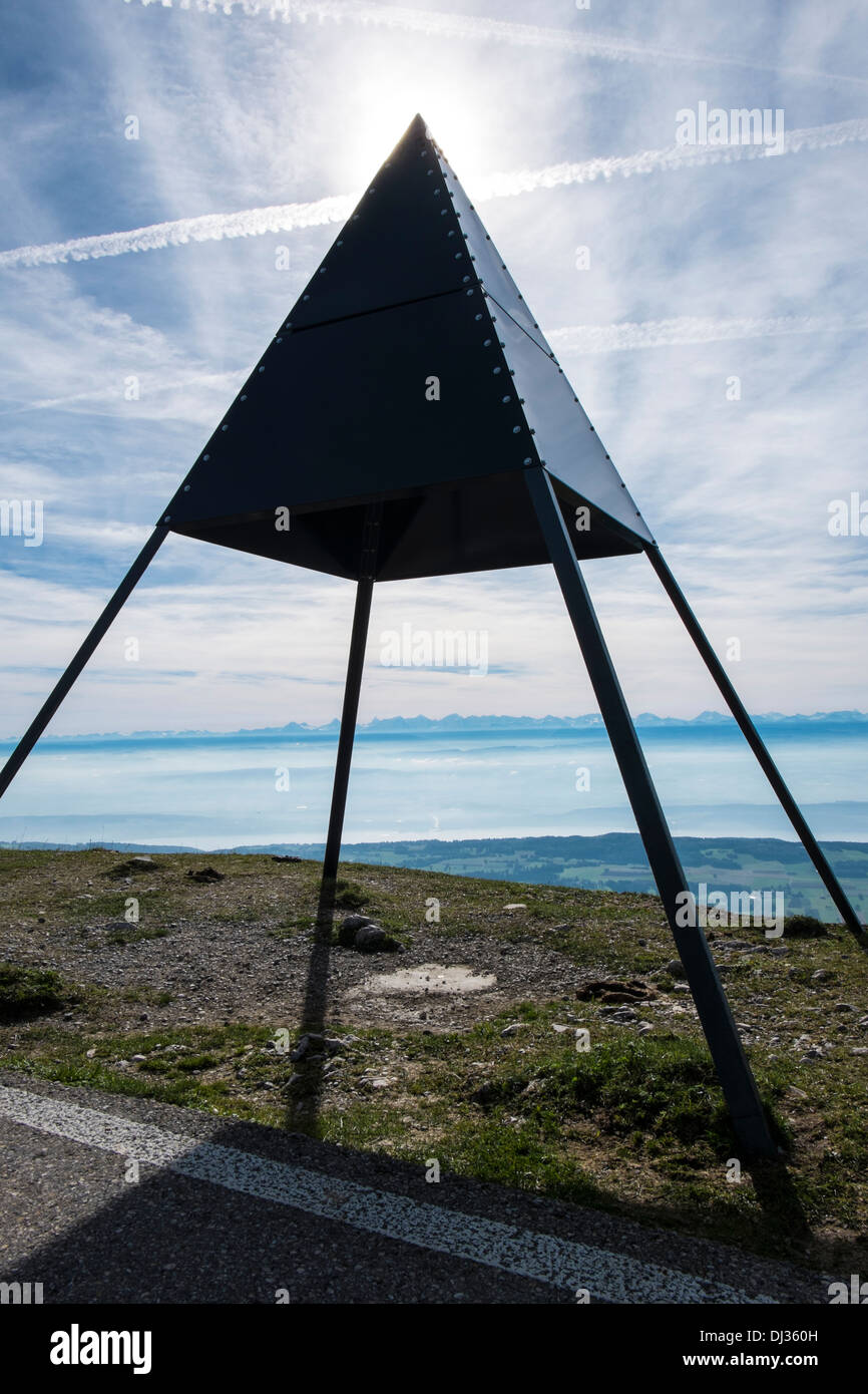 Il punto di innesco nel Giura, Svizzera Foto Stock