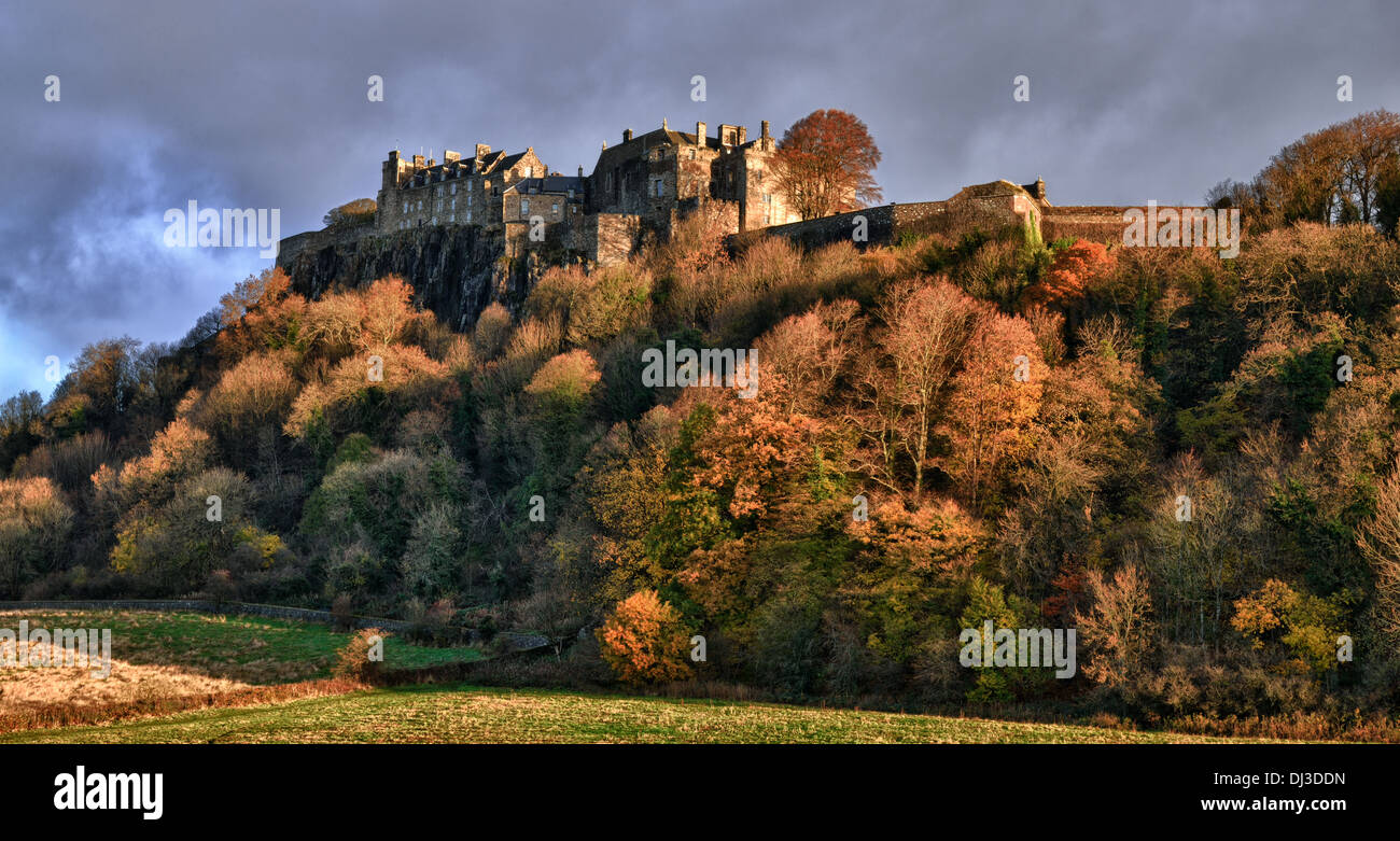 Il Castello di Stirling, Scozia, Regno Unito Foto Stock
