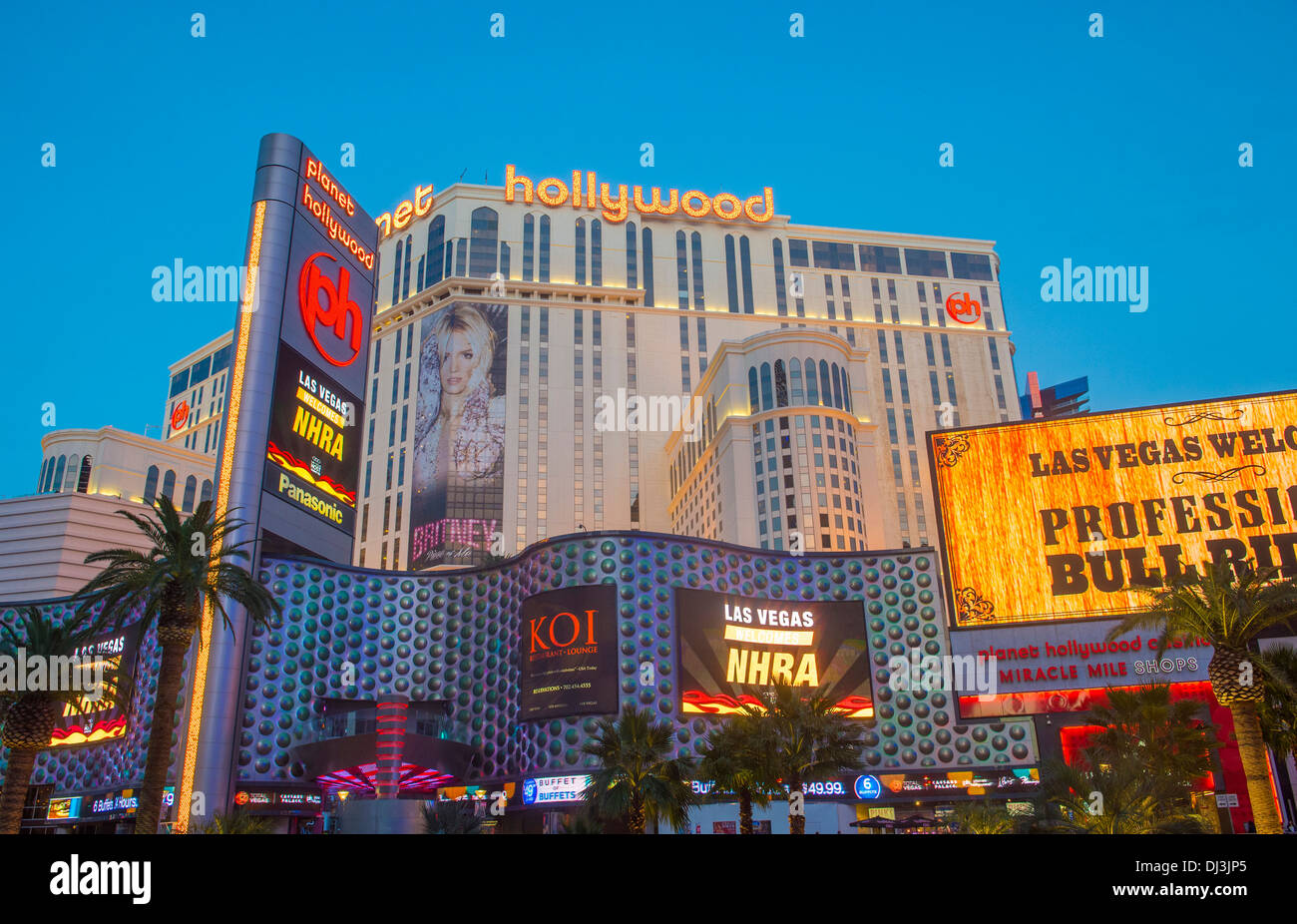 Il Planet Hollywood Resort and Casino di Las Vegas Foto Stock