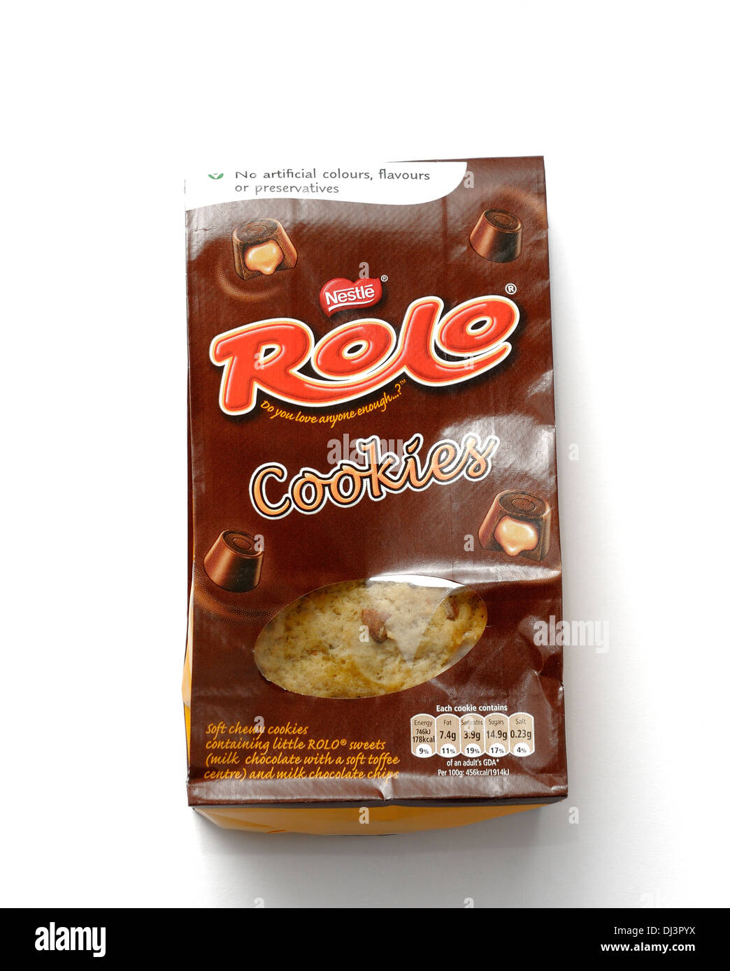 Nestle Rolo i cookie Foto Stock