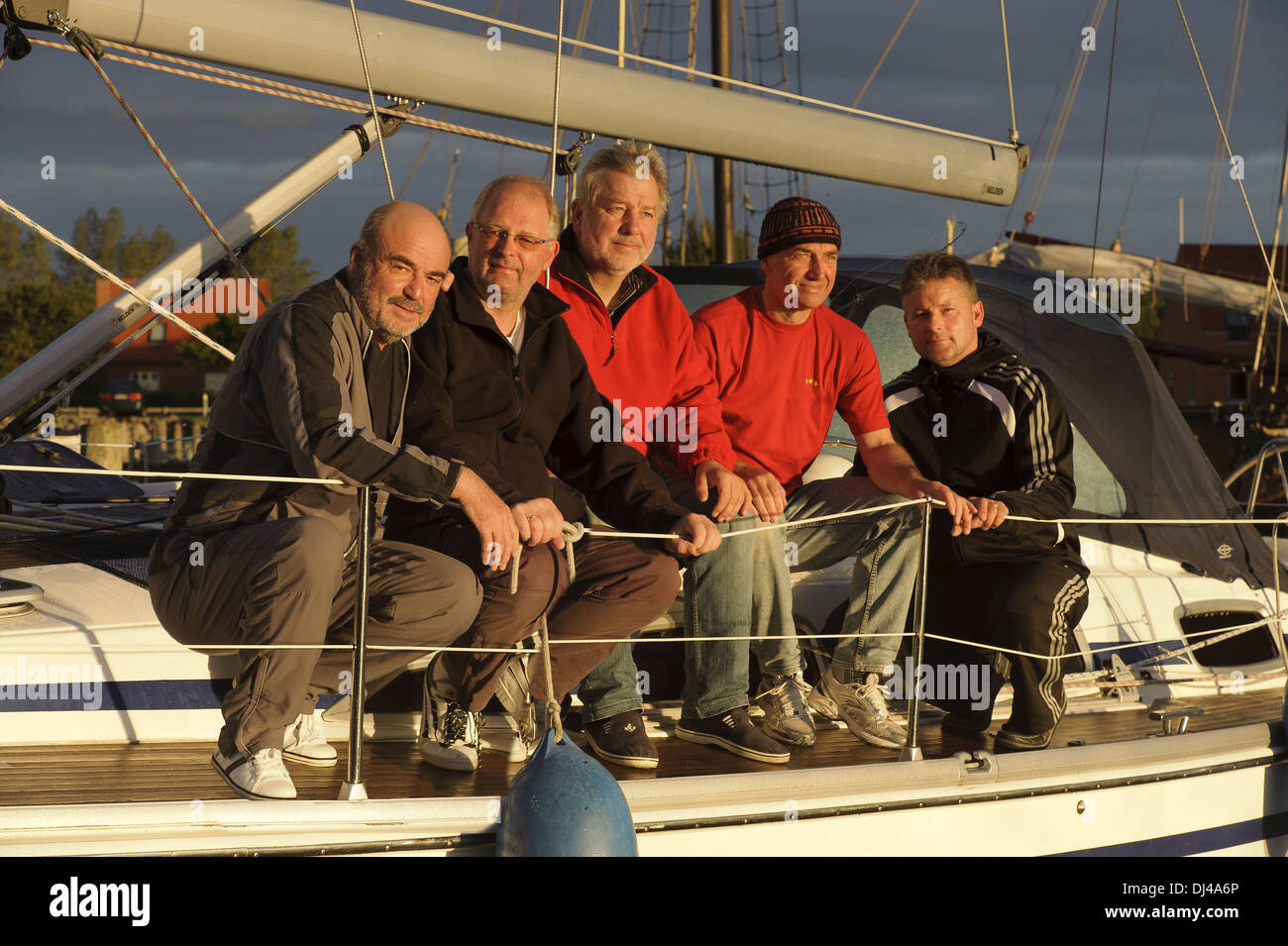 l'equipaggio Foto Stock