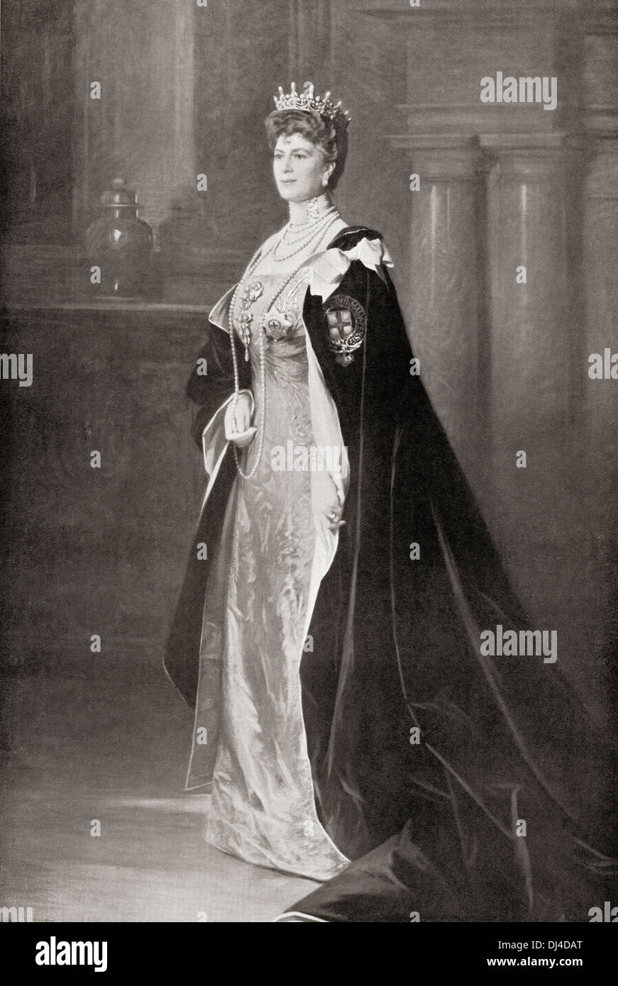 Maria di Teck, 1867 - 1953. Foto Stock
