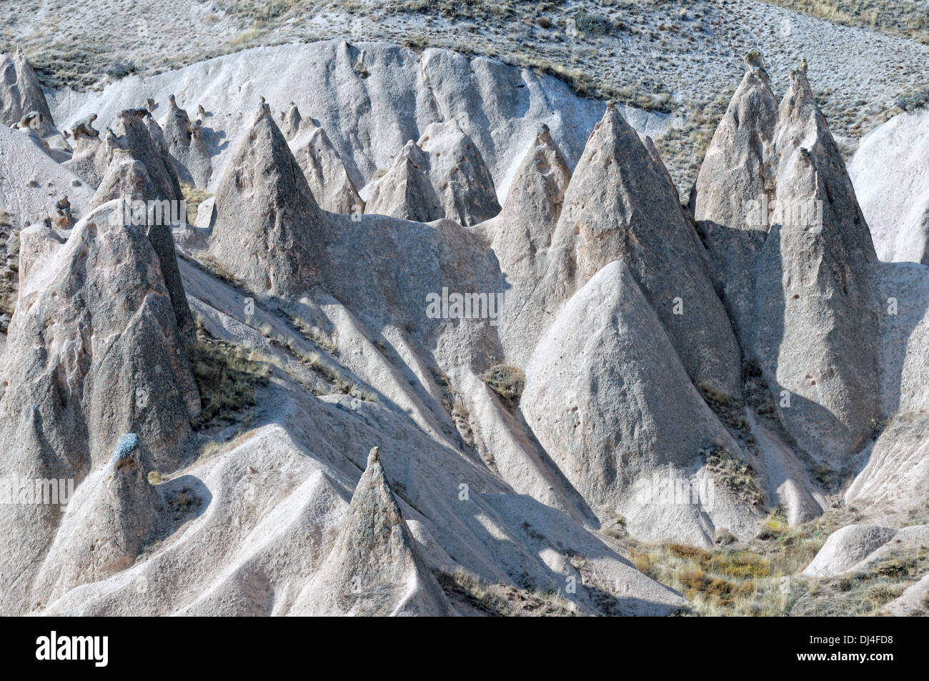 Torri di roccia in Cappadocia Turchia Foto Stock