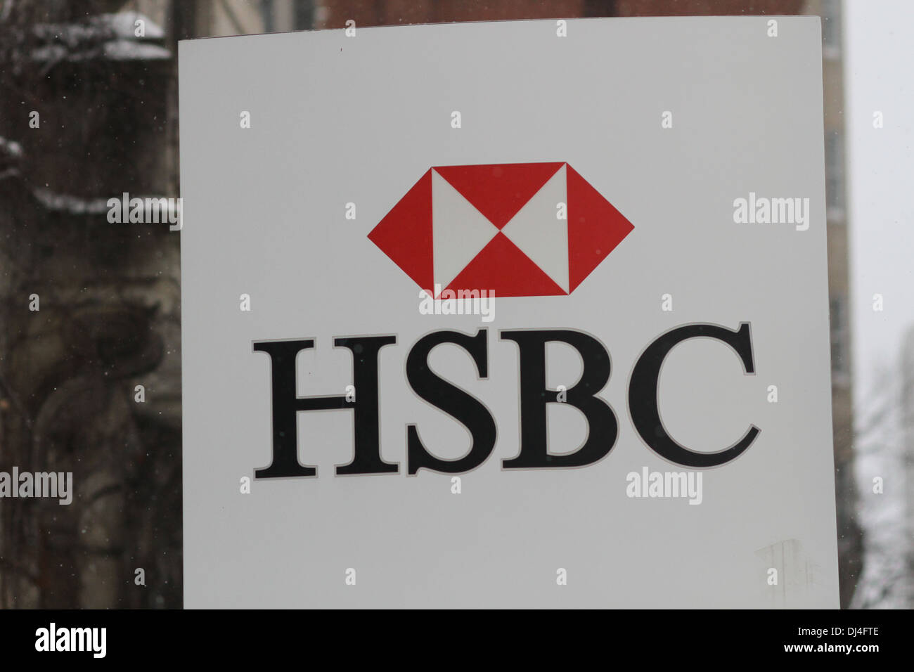 Il logo HSBC Foto Stock