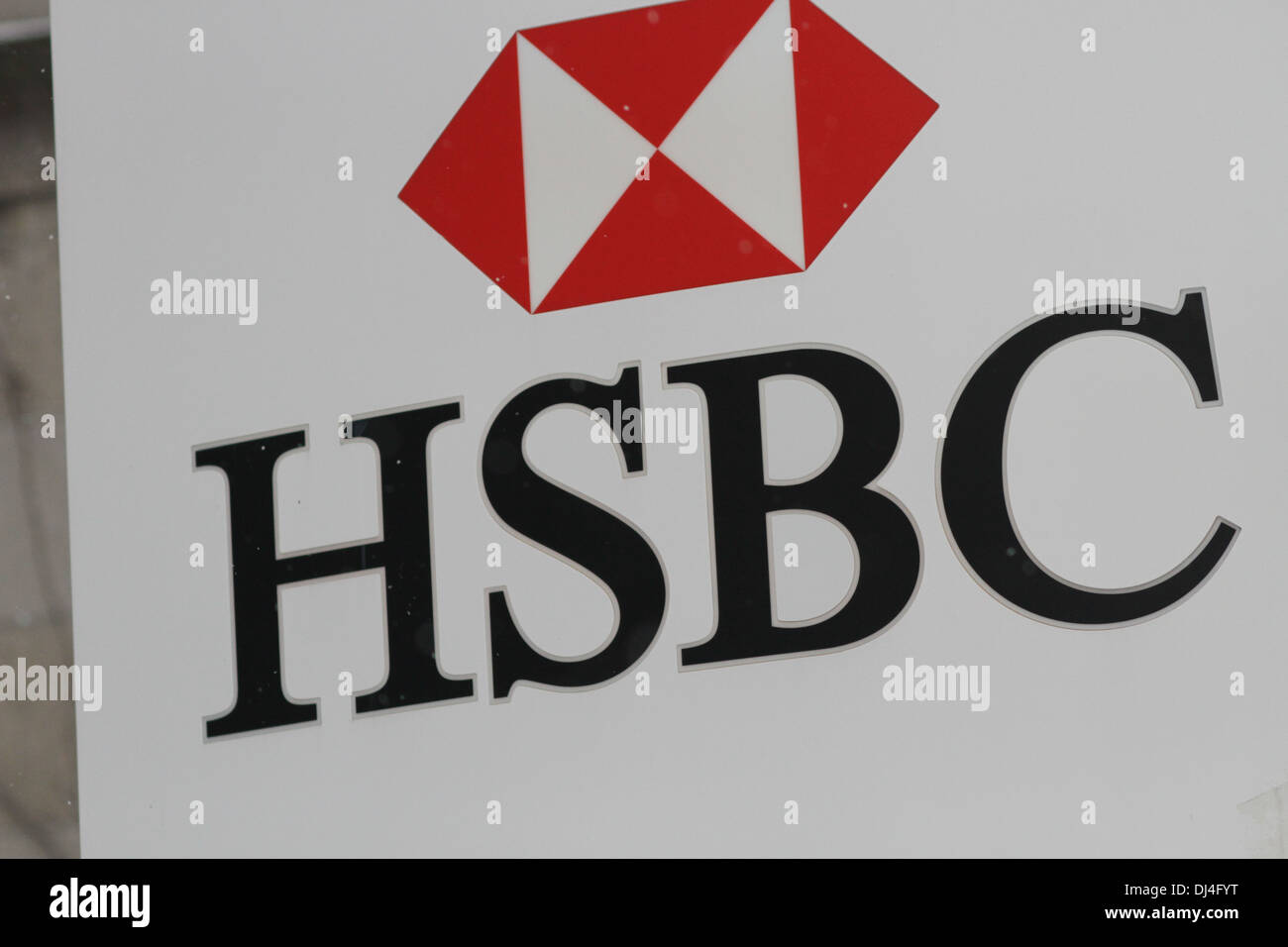 Il logo HSBC Foto Stock