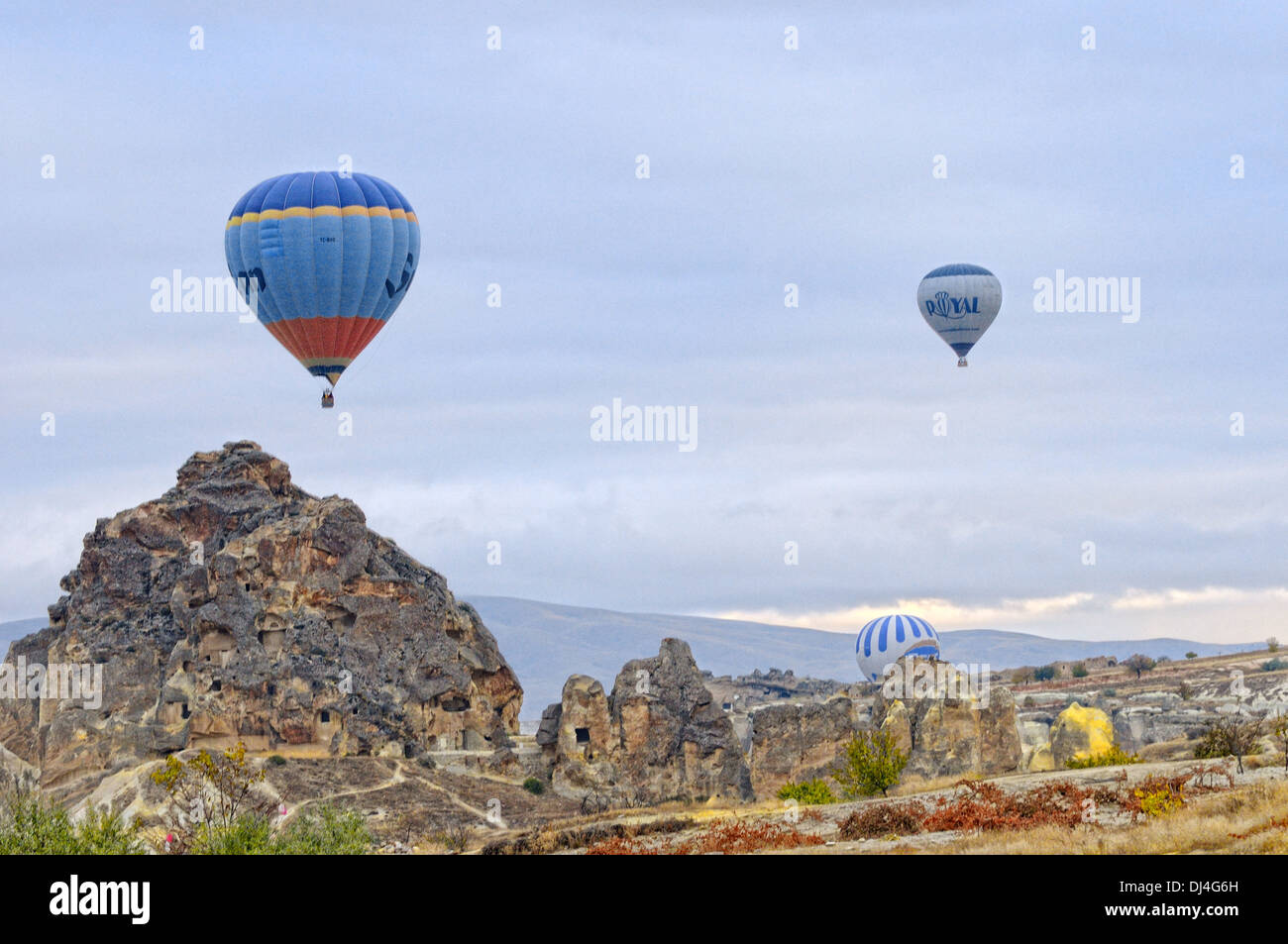 In aria in Cappadocia Foto Stock