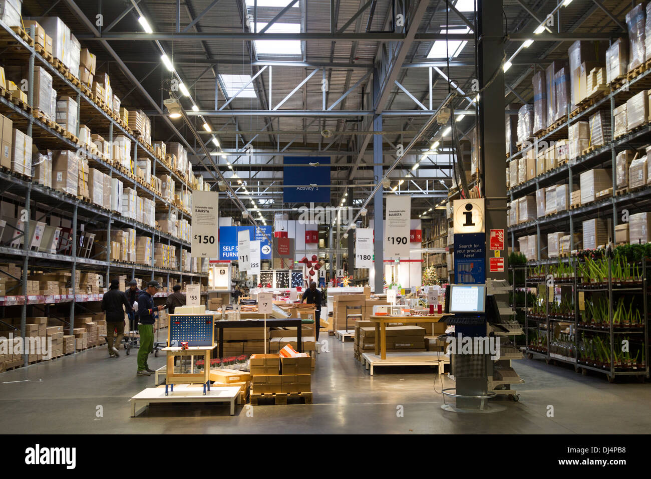 Ikea raccolta self-service di Isles - Edmonton - Londra Foto Stock