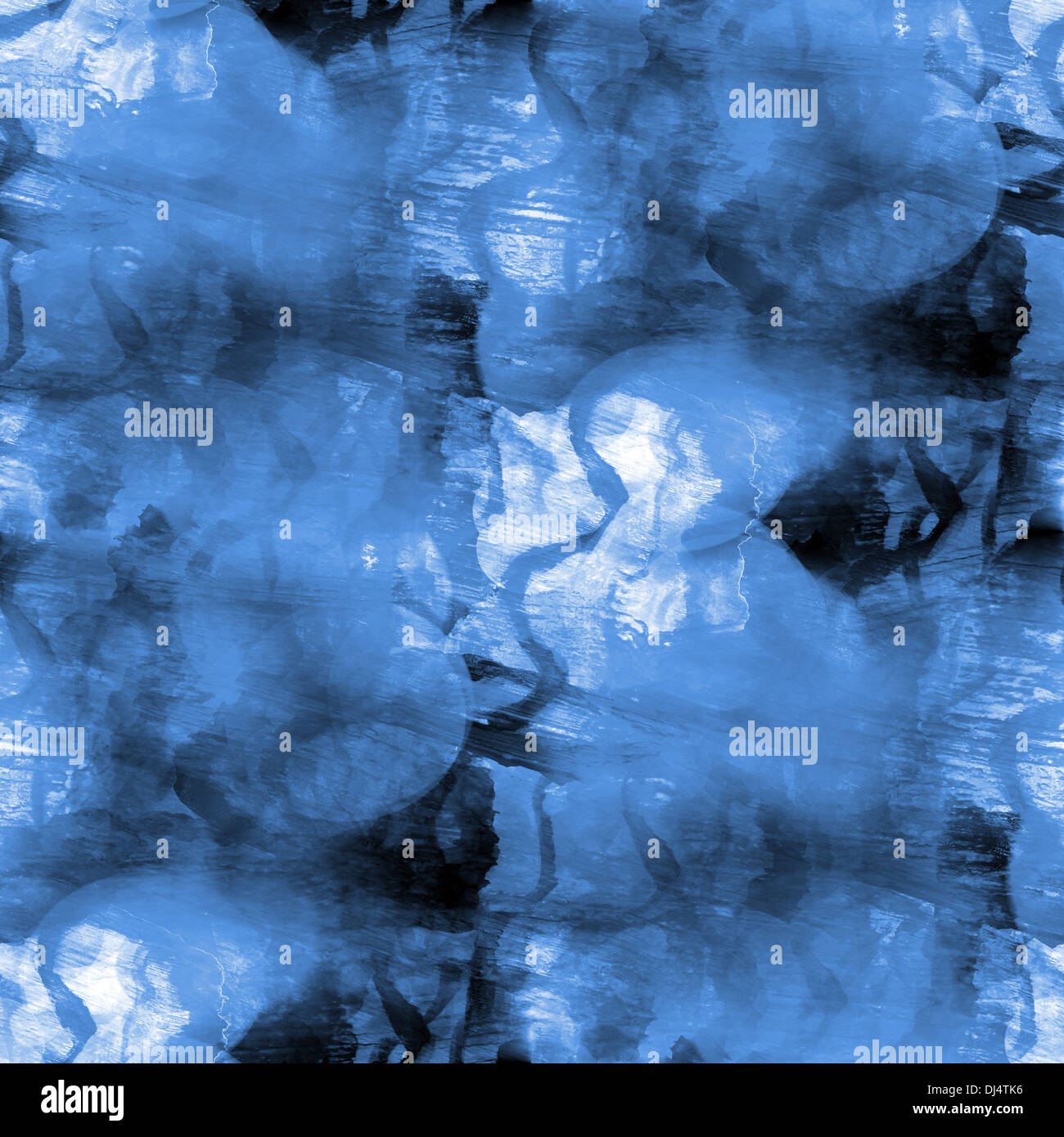 Sfondo blu acquerello arte texture seamless astratto modello di vernice Foto Stock Sfondo blu acquerello arte texture seamless astratto modello di vernice Foto Stock
