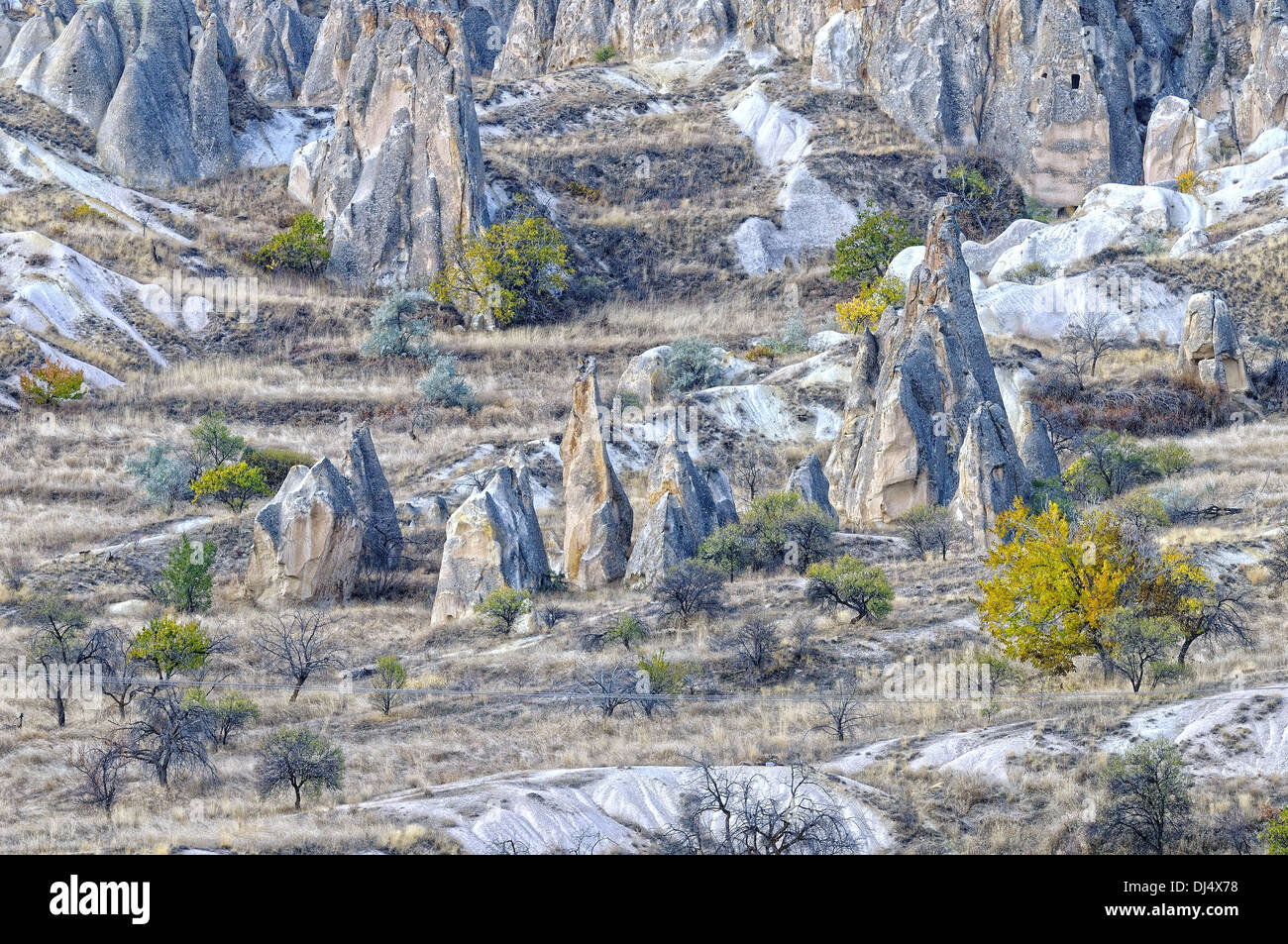 Le rocce in Cappadocia Turchia Foto Stock