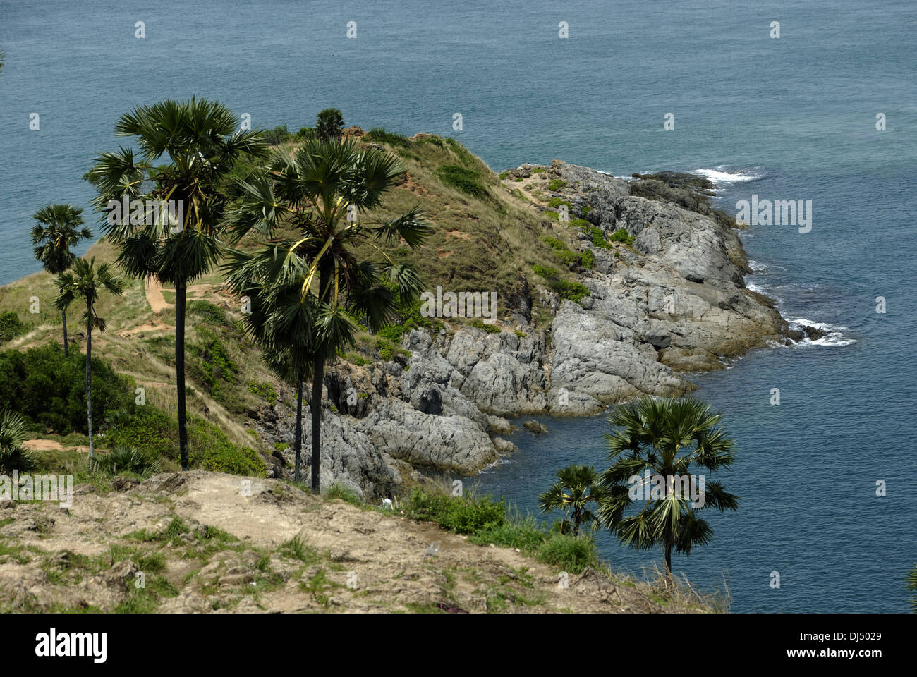 Il Porto di Laem Promthep di Phuket Foto Stock