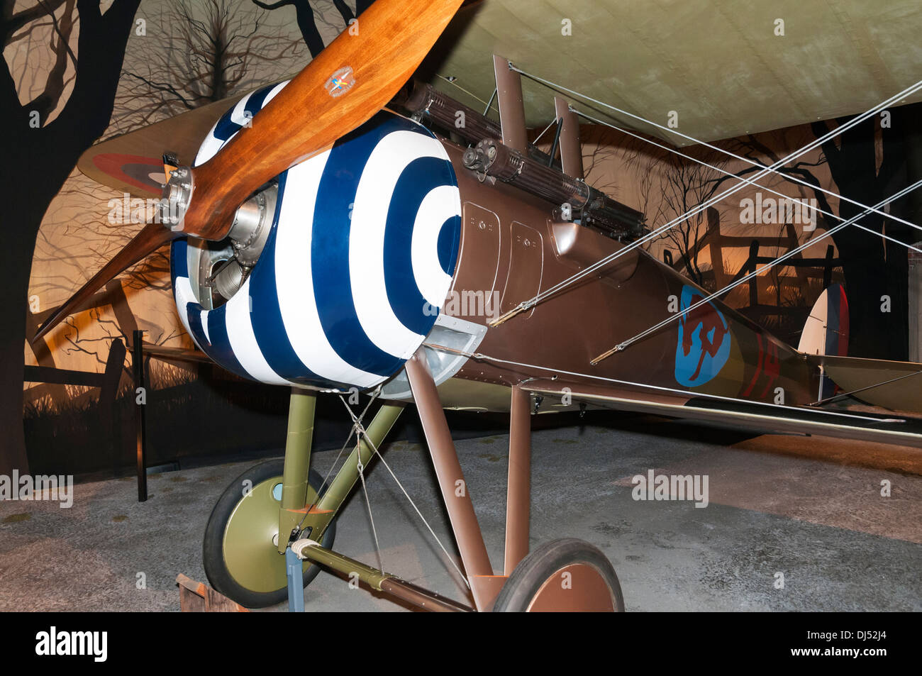 Washington, Seattle, il Museo del Volo, Nieuport 28 C.1, circa 1917, WW I fighter francese Foto Stock