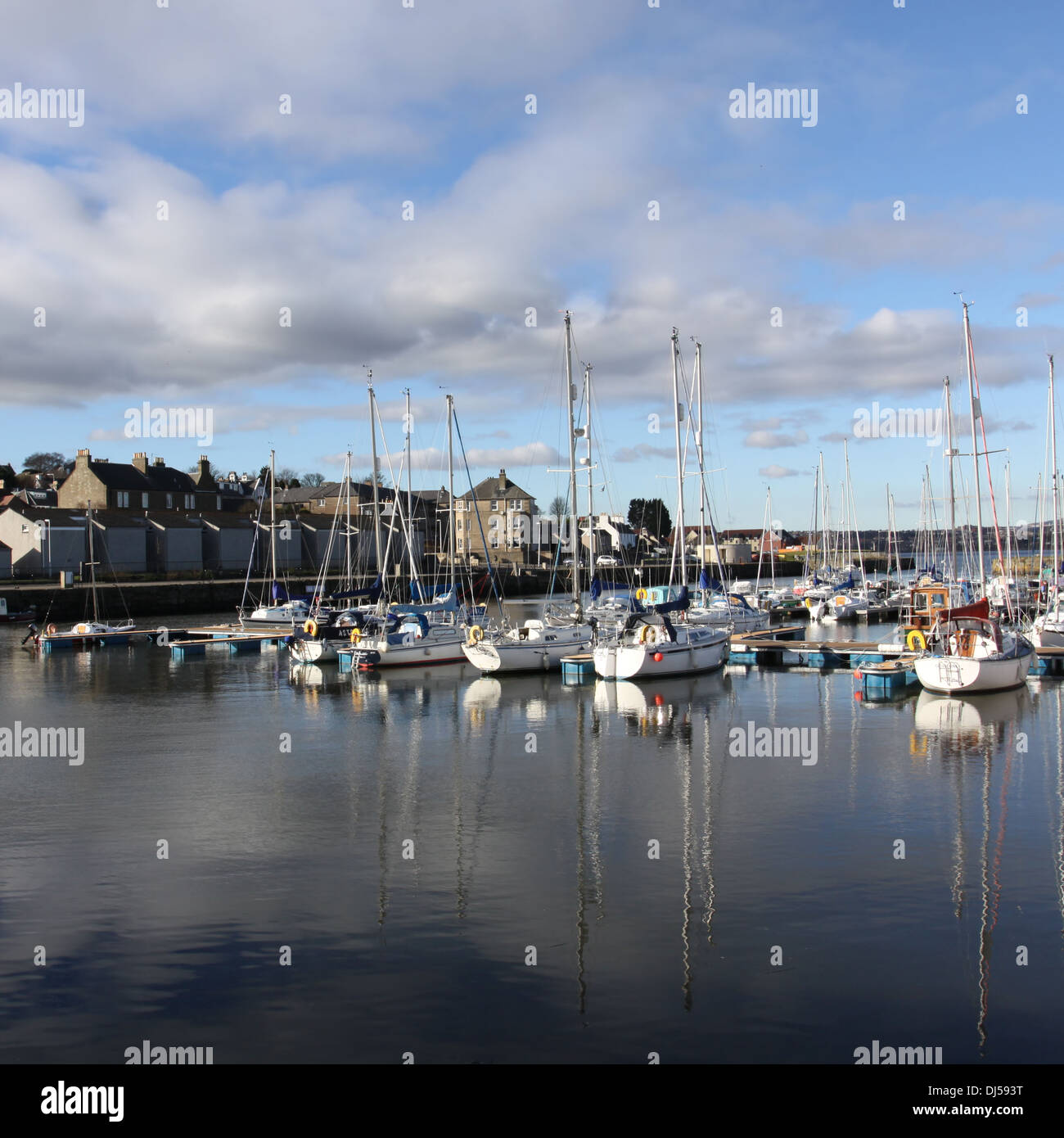 Tayport Scozia Febbraio 2010 Foto Stock