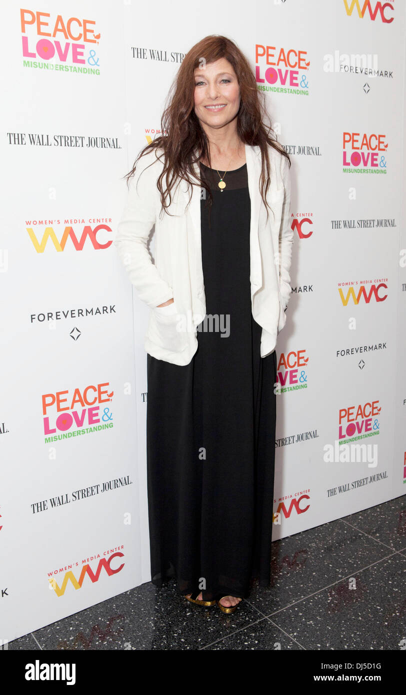Catherine Keener 'pace, amore & malinteso" New York proiezione al MOMA di New York City, Stati Uniti d'America - 04.06.112 Foto Stock