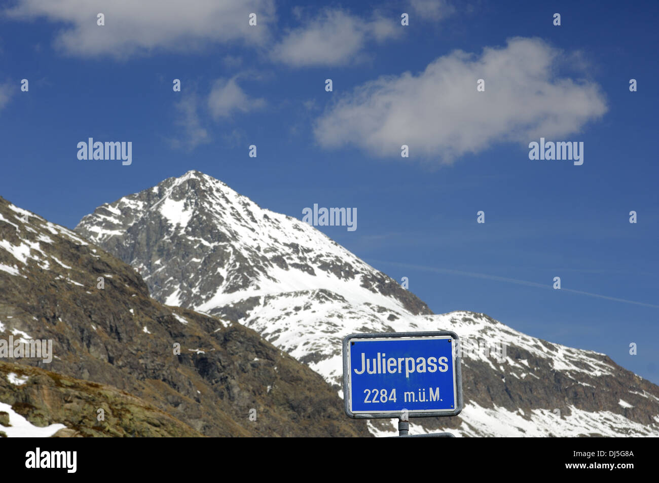 Passo dello Julier, Svizzera Foto Stock