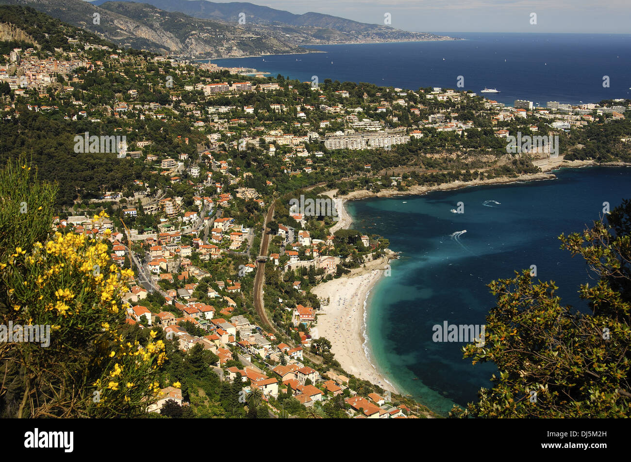 Cap Martin, Cote d'Azur, in Francia Foto Stock