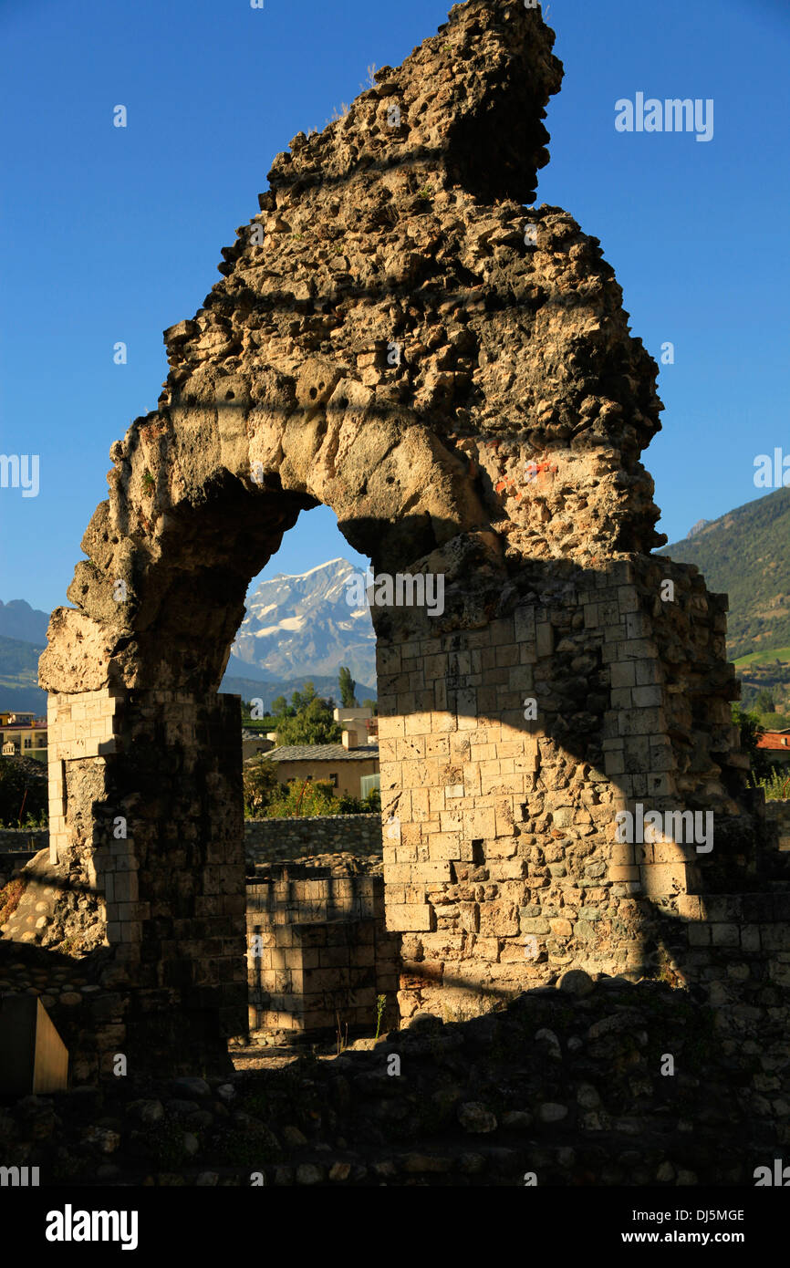 Alpi,Aosta, Valle d'Aosta,l'Italia,l'Europa Foto Stock