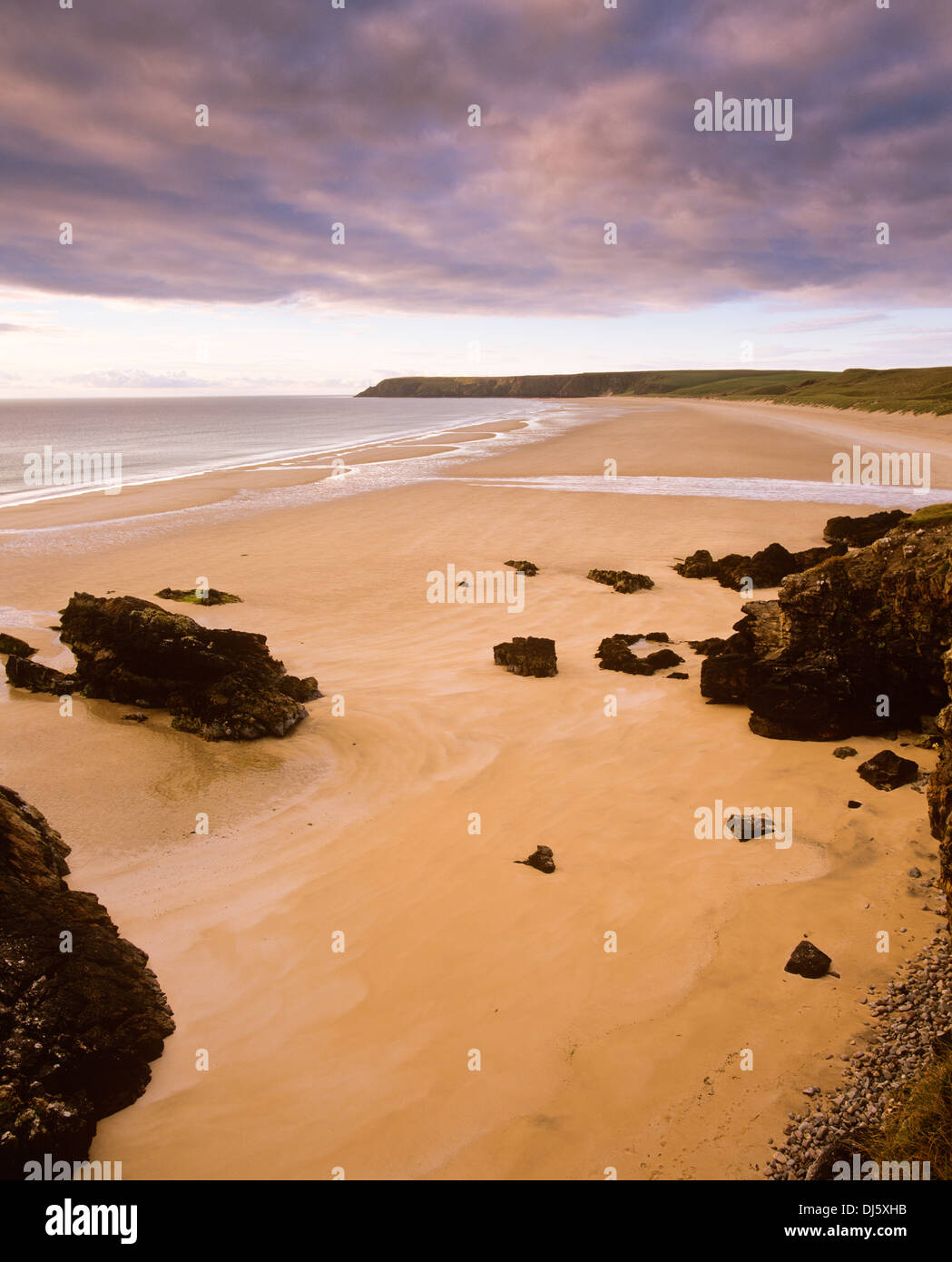 Traigh Mhor, Tolsta, Lewis, Western Isles, Scotland, Regno Unito. Foto Stock