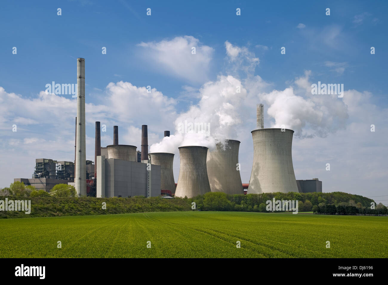 Kraftwerk Neurath Foto Stock