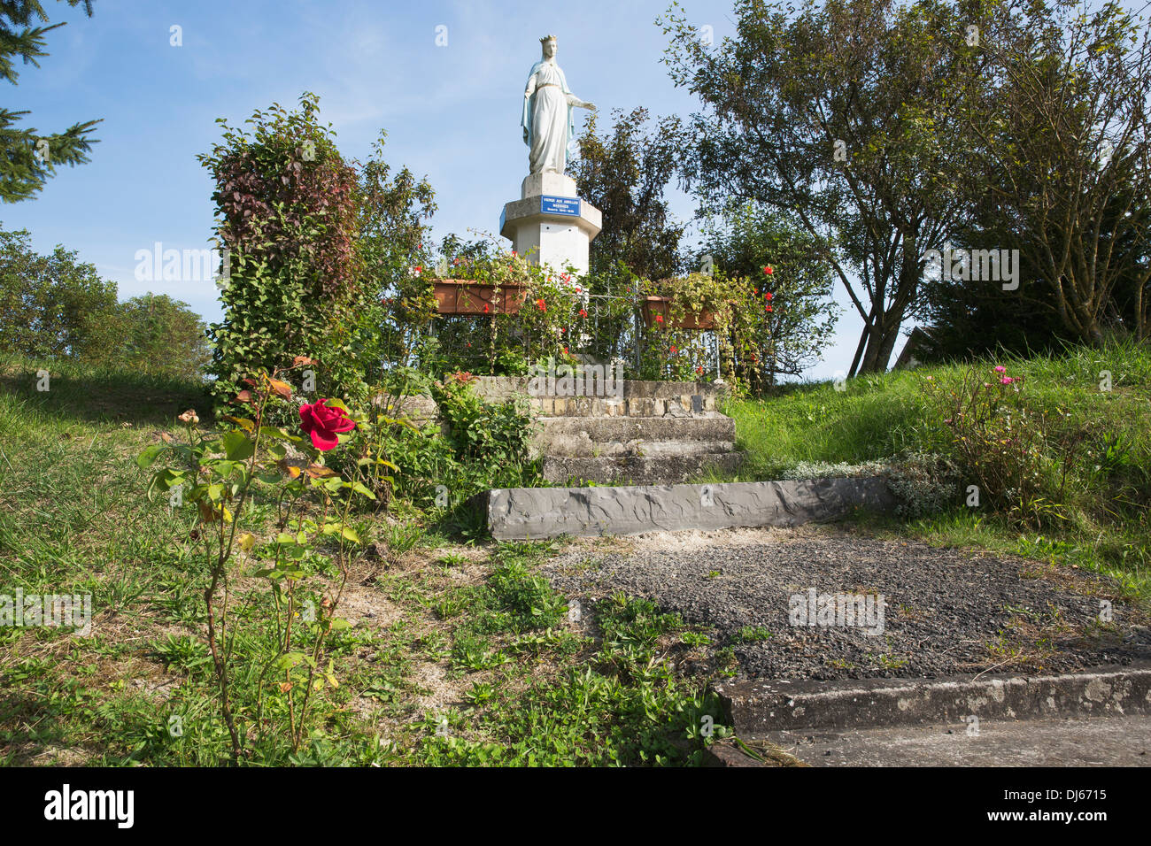 La Vierge aux abeilles Foto Stock