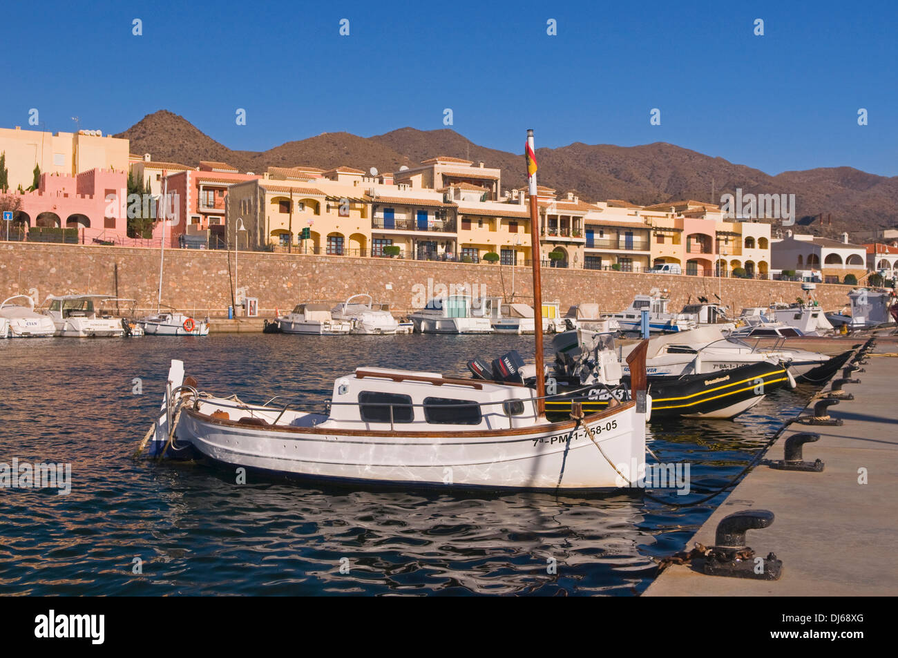 Puerto de Esperanza, Marina, in Villaricos, Almeria, Spagna Foto Stock