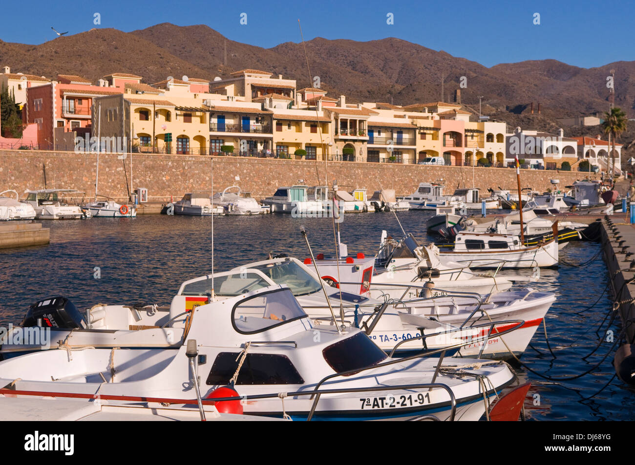 Puerto de Esperanza, Marina, in Villaricos, Almeria, Spagna Foto Stock