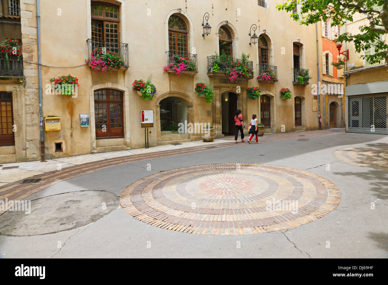 Hotel de Ville in manosque, Francia Foto Stock