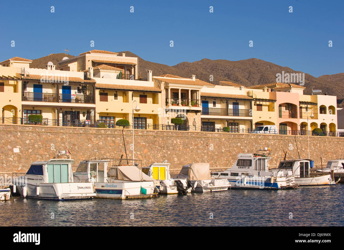 Puerto de Esperanza, Marina, in Villaricos, Almeria, Spagna Foto Stock