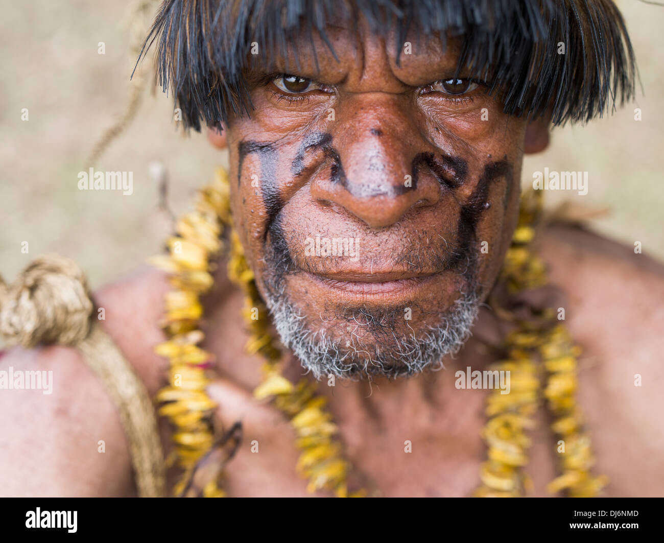 Provincia di Goroka Gruppo Singsing Memeber, Goroka Show, Papua Nuova Guinea Foto Stock