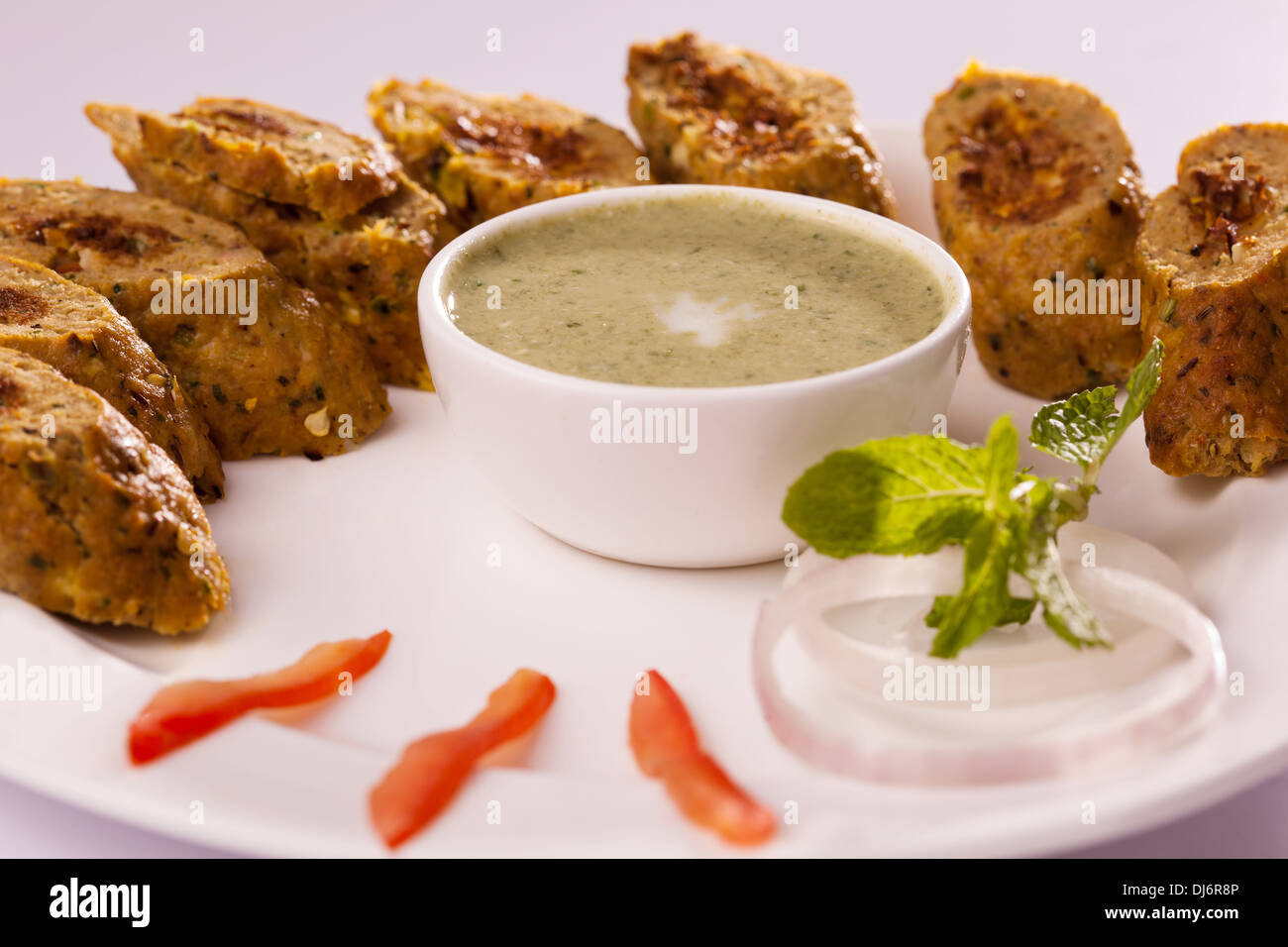 Kebab Mixed - grigliate di carne snack Foto Stock