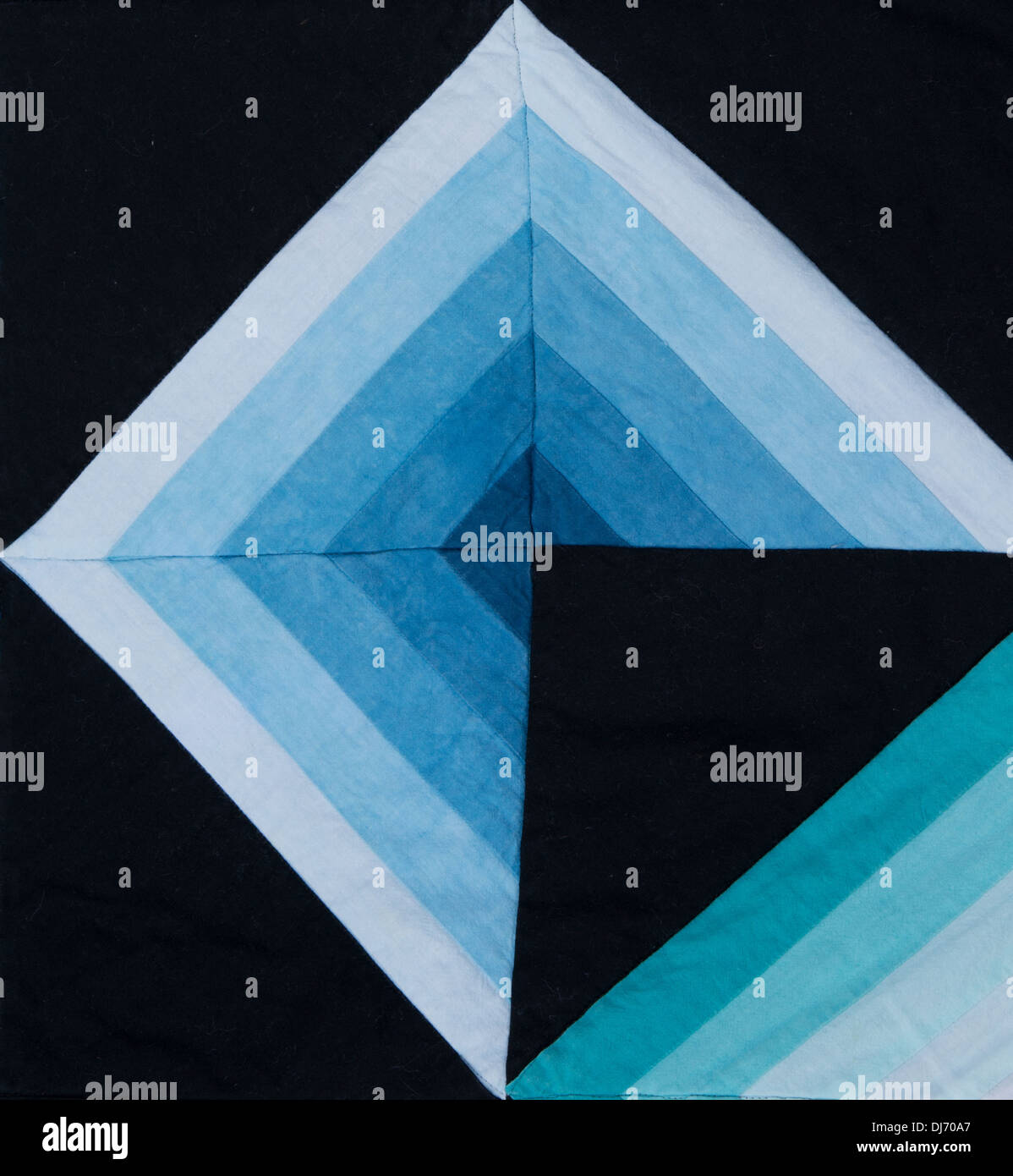 Quilt Amish dettaglio Foto Stock