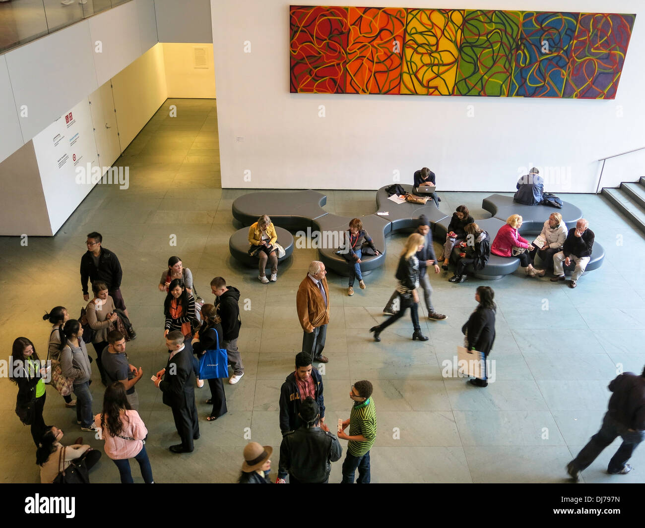 Museo di Arte Moderna di New York Foto Stock