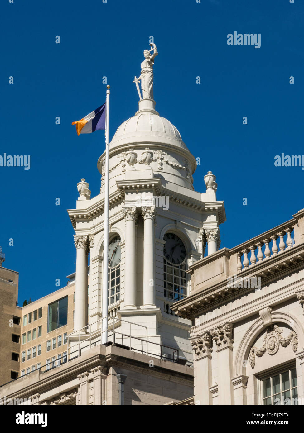 New York City Hall di New York Foto Stock