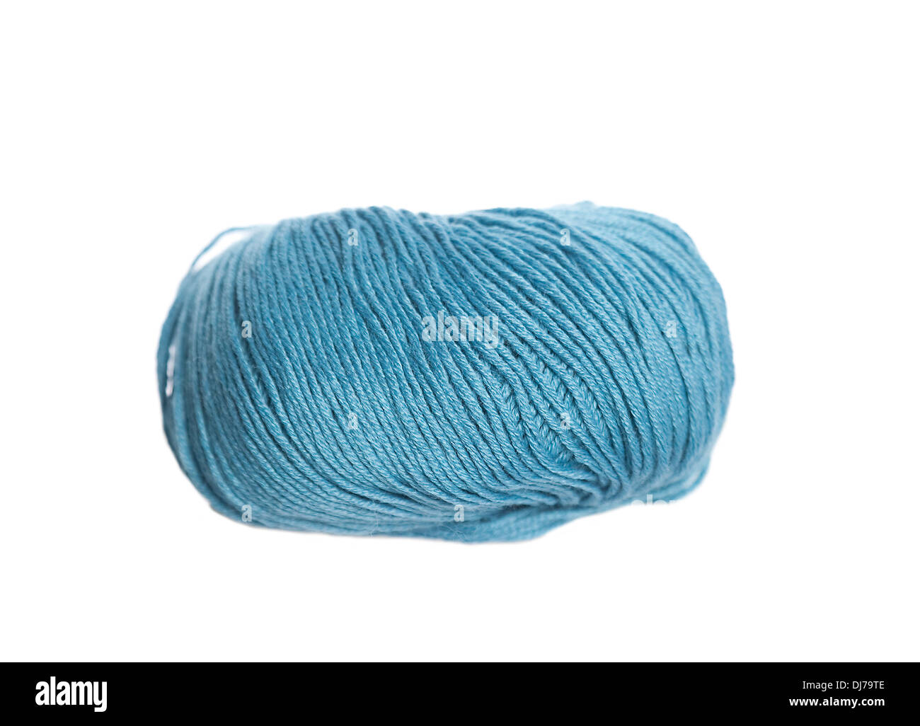 Aqua Marine palla colorata di lana Foto Stock
