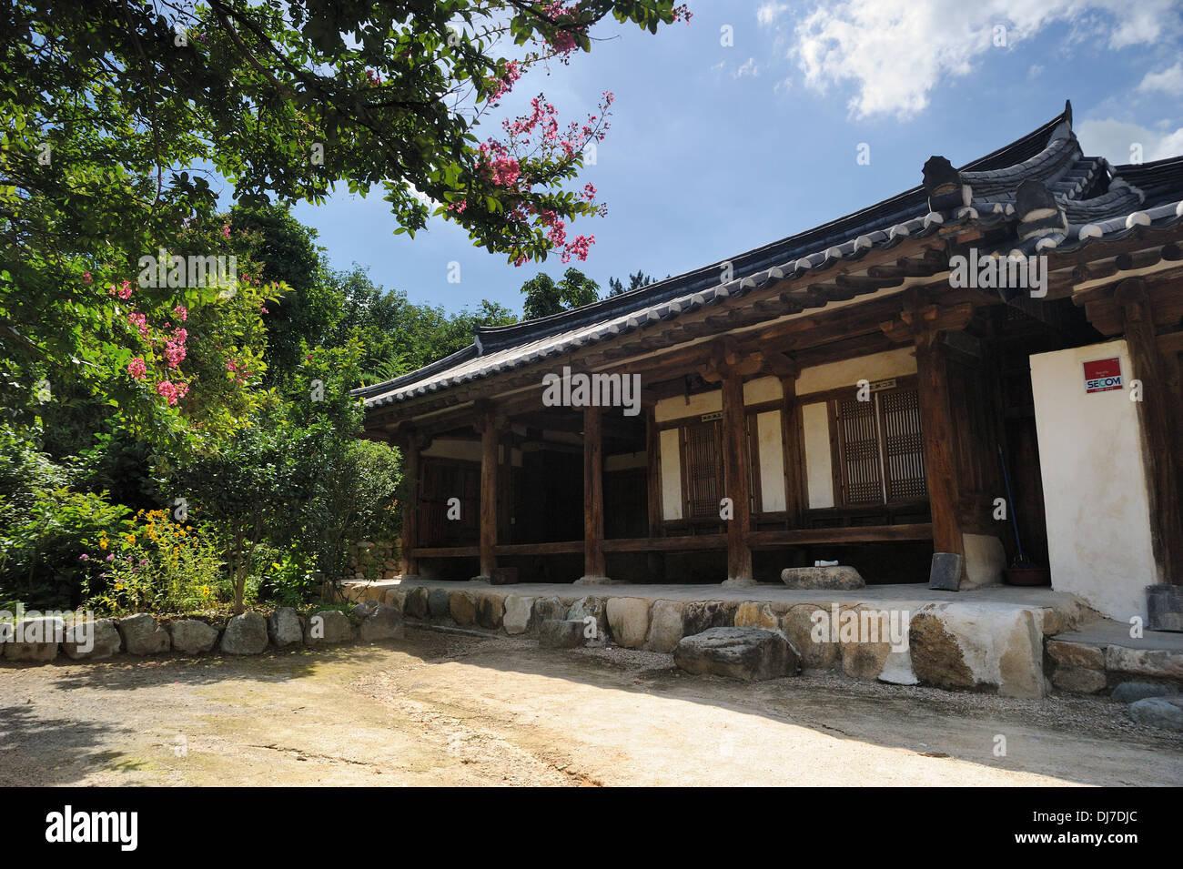 SuJolDang, coreano CASA TRADIZIONALE NEL VILLAGGIO DI Yangdong, GyeongJu, Corea Foto Stock SuJolDang, coreano CASA TRADIZIONALE NEL VILLAGGIO DI Yangdong, GyeongJu, Corea Foto Stock