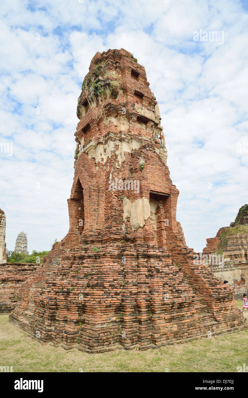 Pagoda di Wat Phra Mahathat Foto Stock