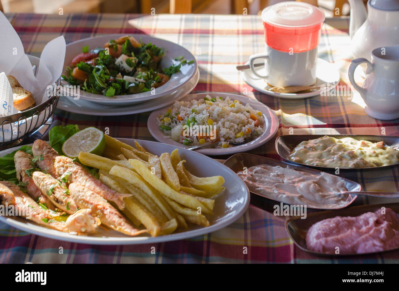 Meze di Cipro Foto Stock