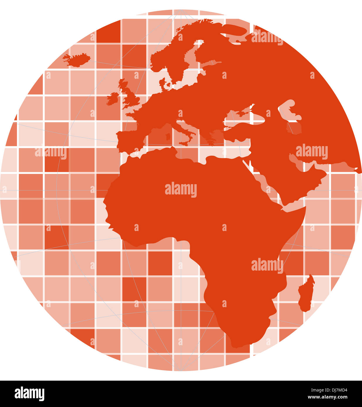 Mosaico di piastrelle in background Foto Stock