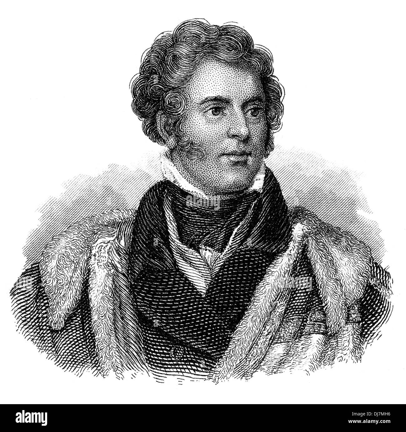 Il visconte Howick o Charles Grey; 2a Earl Grey; KG; PC, 1764 - 1845, Primo Ministro del Regno Unito di Gran Bretagna Foto Stock