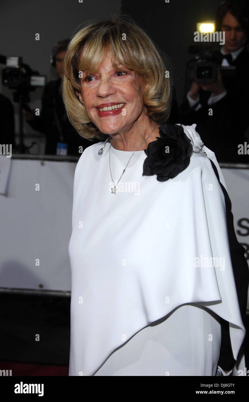 Jeanne Moreau presso l'European Film Award 2007 a Berlino. Foto Stock