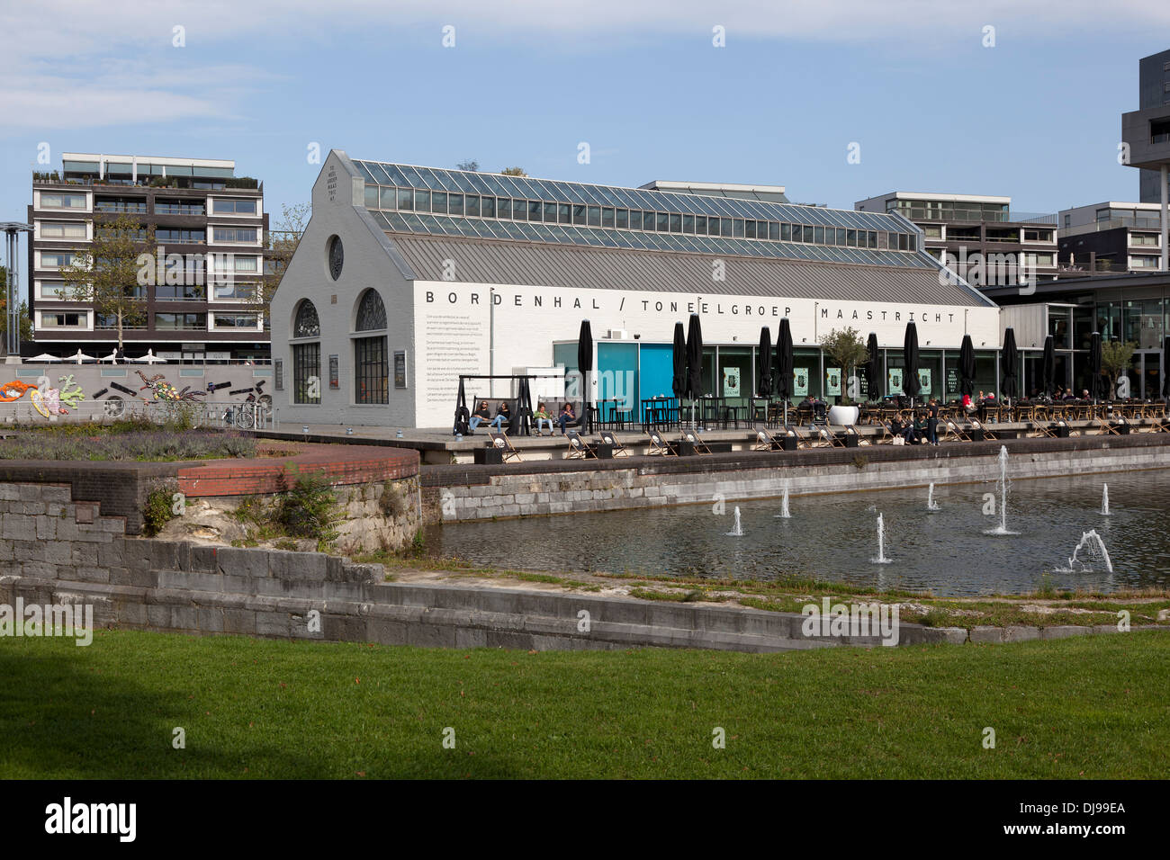 Edificio Bordenhal a Maastricht, Paesi Bassi Foto Stock