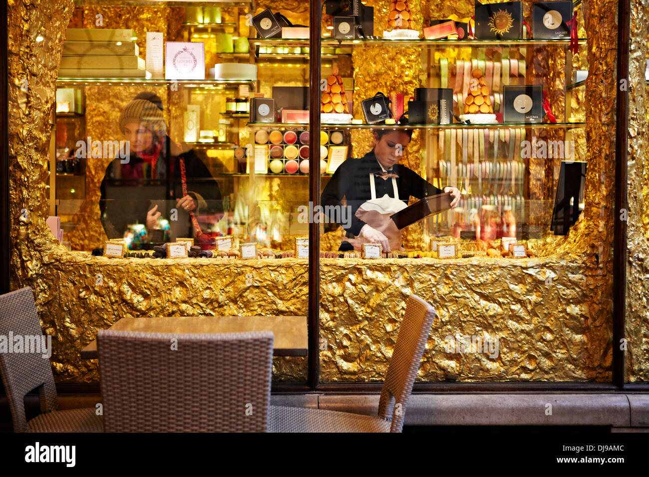 Royal Arcade, London, England, Regno Unito, Natale, Shopping, inverno Foto Stock